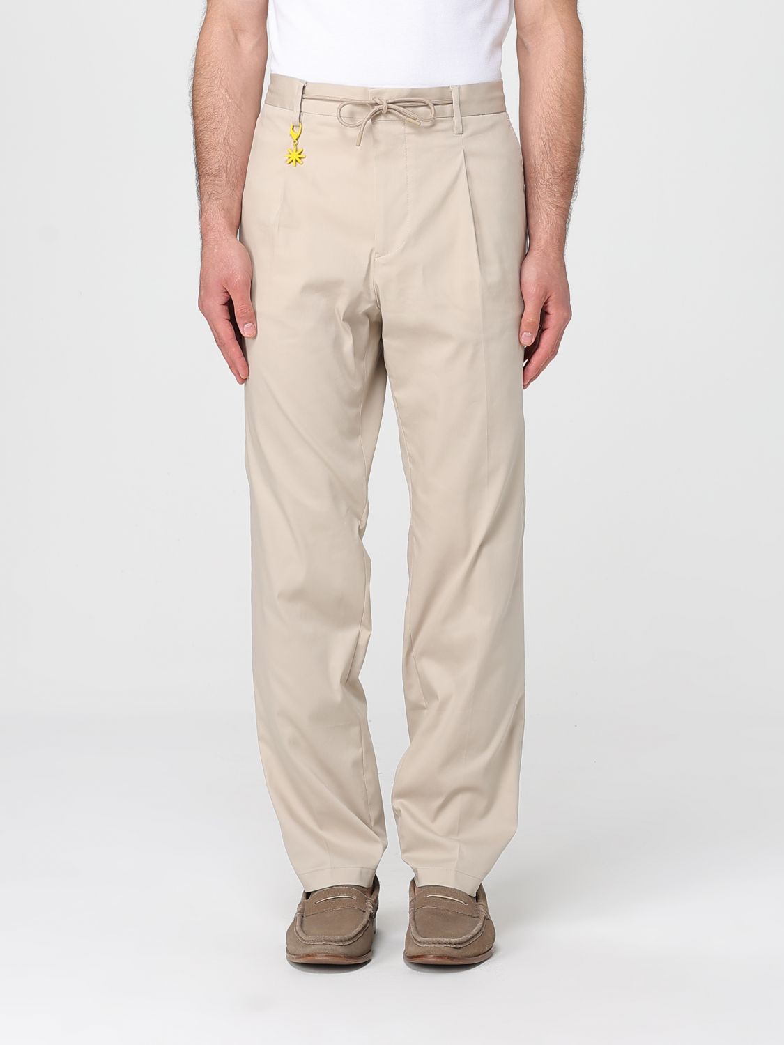 MANUEL RITZ Hose Herren Farbe Beige von Manuel Ritz
