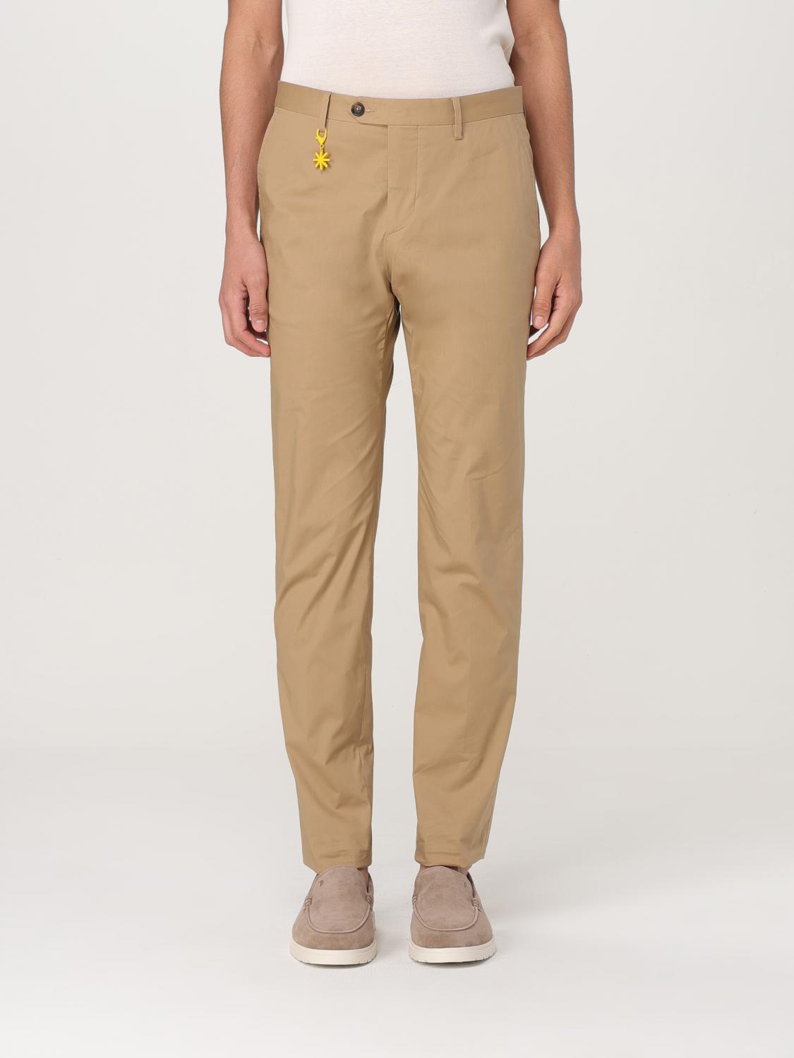 MANUEL RITZ Hose Herren Farbe Beige von Manuel Ritz