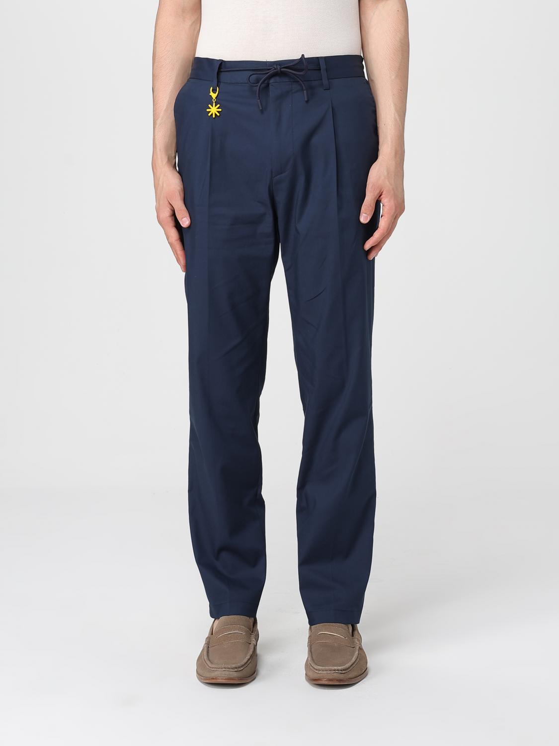 MANUEL RITZ Hose Herren Farbe Blau von Manuel Ritz