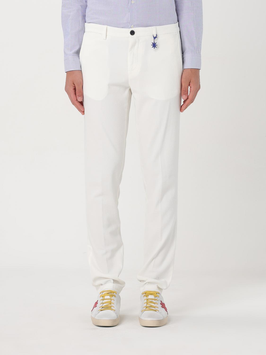 MANUEL RITZ Hose Herren Farbe Weiß von Manuel Ritz