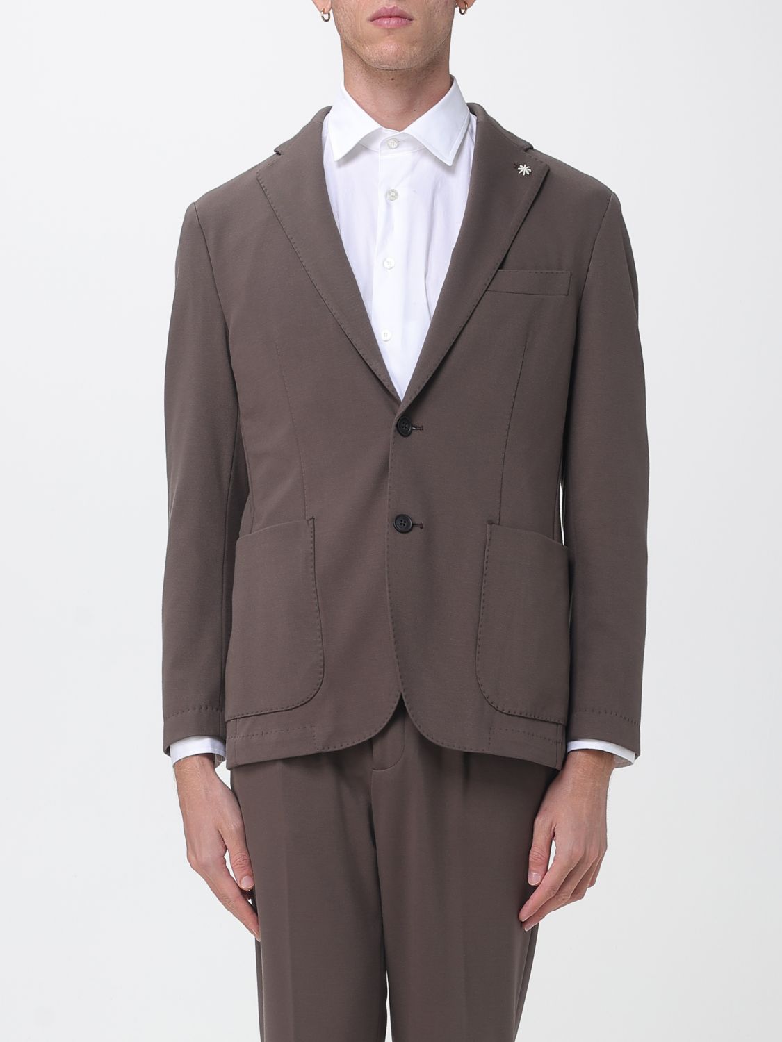 MANUEL RITZ Jacke Herren Farbe Braun von Manuel Ritz