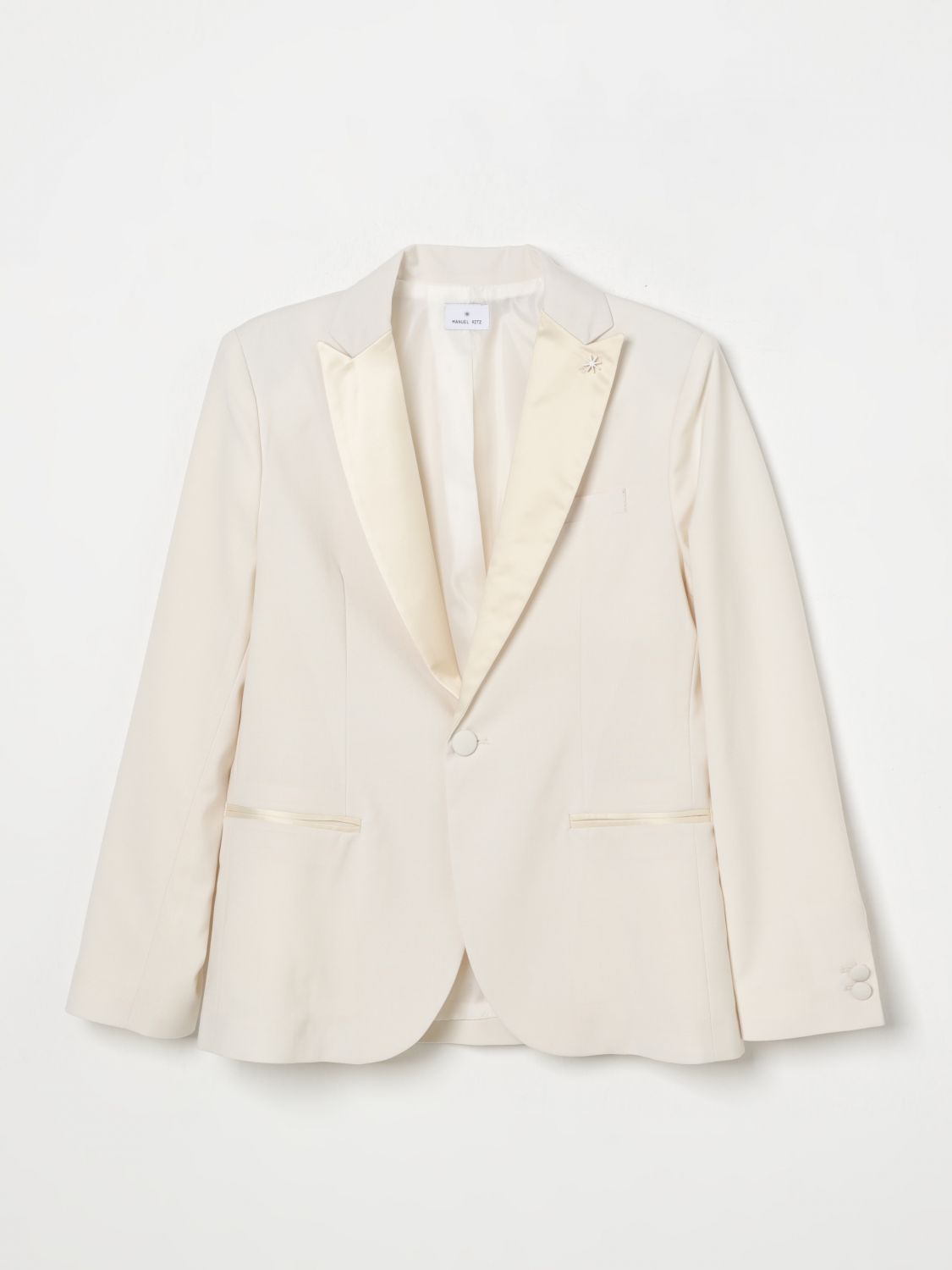 MANUEL RITZ Jacke Kinder Farbe Beige von Manuel Ritz