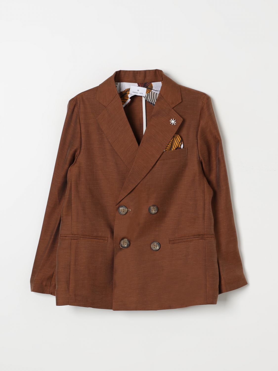 MANUEL RITZ Jacke Kinder Farbe Braun von Manuel Ritz