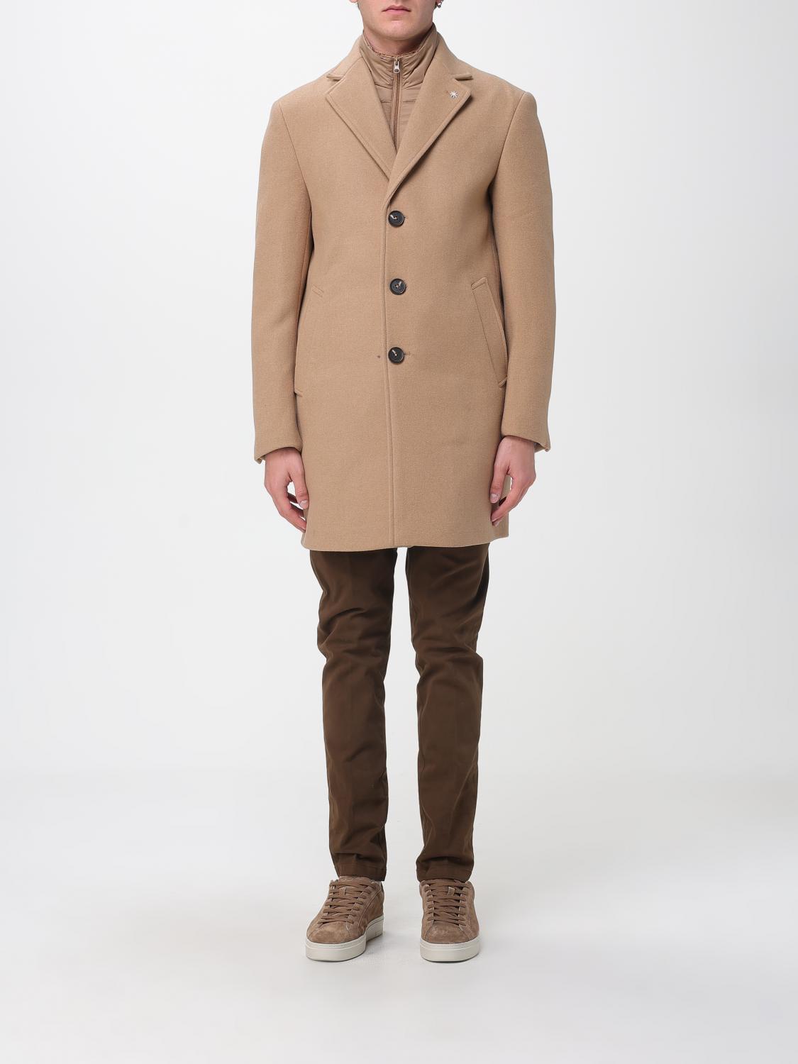 MANUEL RITZ Mantel Herren Farbe Camel von Manuel Ritz