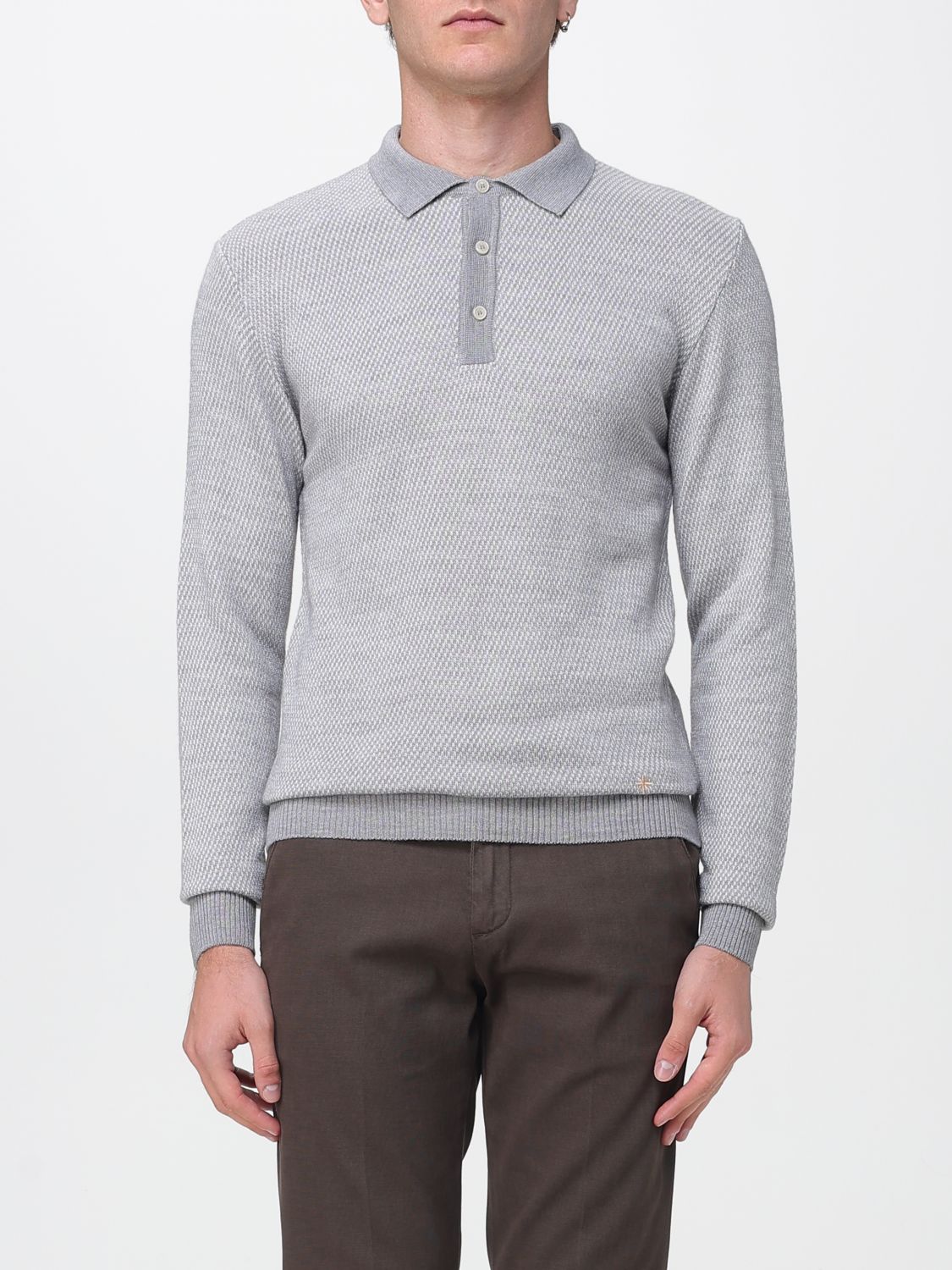 MANUEL RITZ Polo Herren Farbe Grau von Manuel Ritz