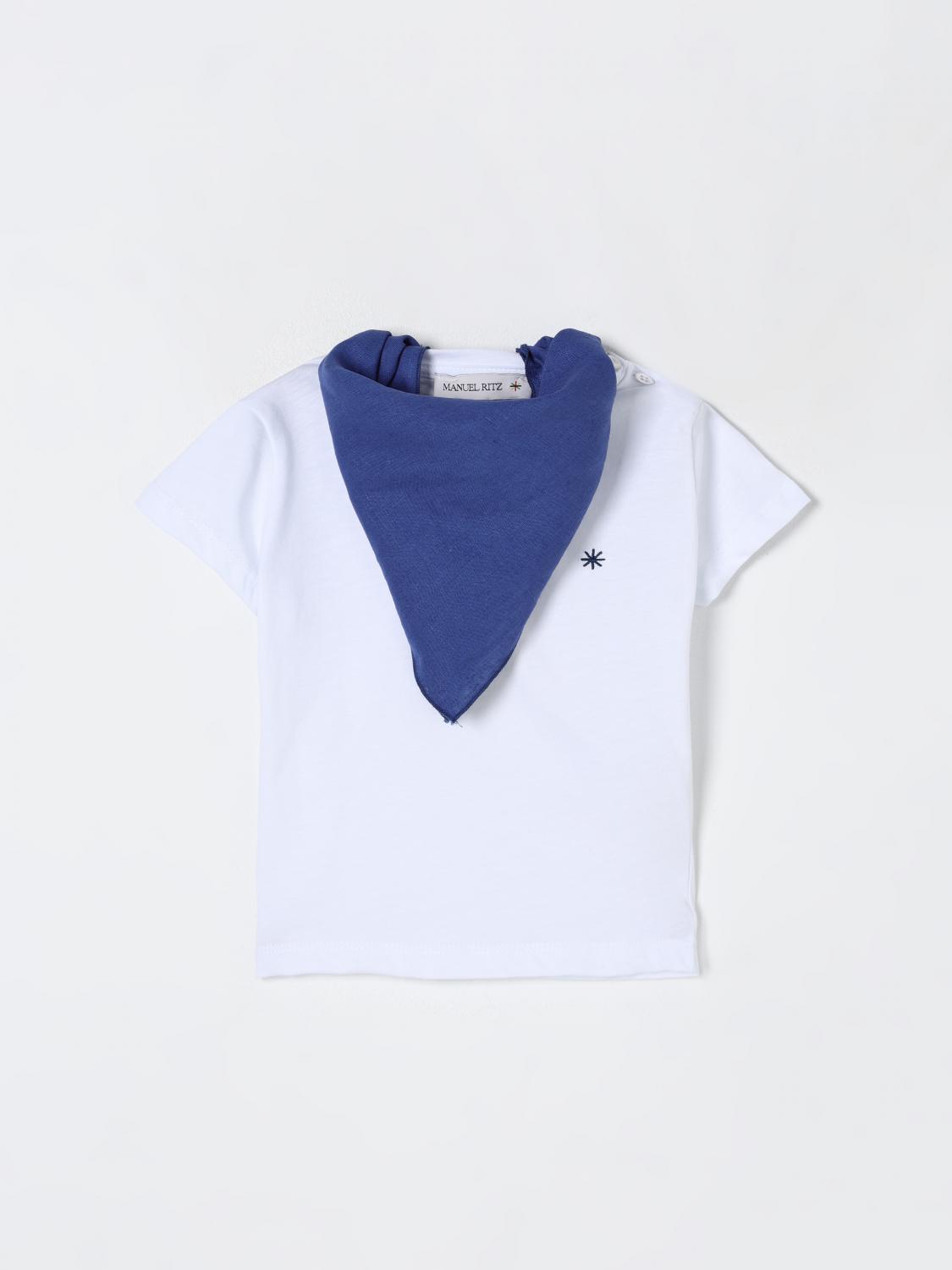 MANUEL RITZ T-Shirt Kinder Farbe Weiß von Manuel Ritz
