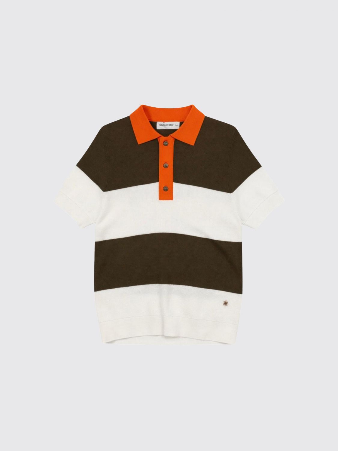 MANUEL RITZ Zweifarbiges Poloshirt von Manuel Ritz