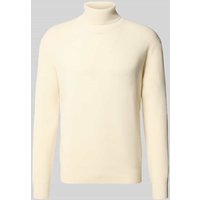Manuel Ritz Strickpullover mit Rollkragen in Weiss, Größe M Manuel Ritz Strickpullover mit Rollkragen in Weiss, Größe M von Manuel Ritz