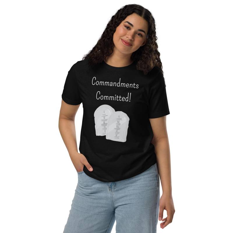Commandments Committed Unisex Shirt von ManuelMuseDE