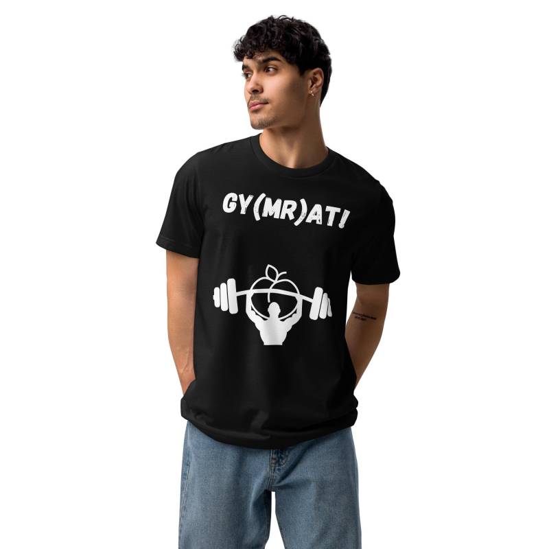 Gy(MrAt | Gymrat & Gyat Meme Unisex Shirt von ManuelMuseDE