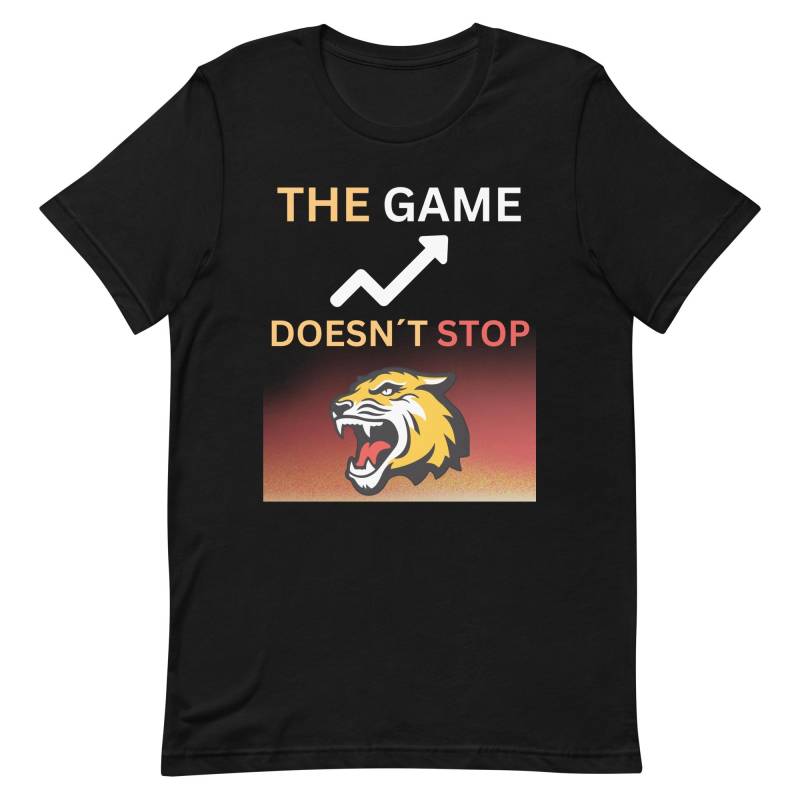 The Game Doesnt Stop Gamestop Stock Meme von ManuelMuseDE