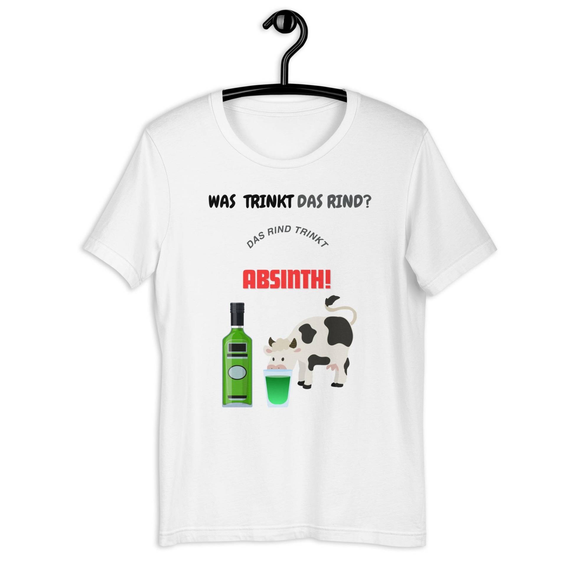 Was Trinkt Das Rind? Das Rind Absinth | Malle Mallorca Unisex Shirt von ManuelMuseDE