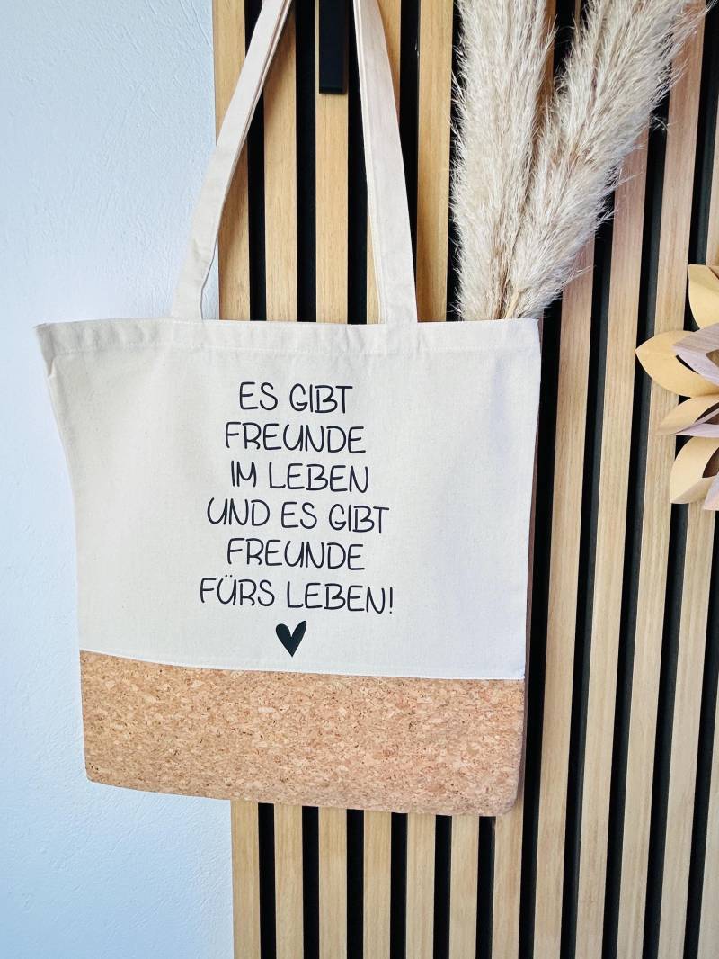 Jutetasche Geschenk Freunde Fürs Leben von ManufaktLIEBENSWERT