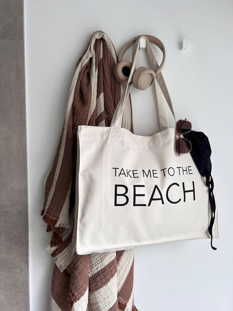 strandtasche Take Me To The Beach strandtasche Take Me To The Beach von ManufaktLIEBENSWERT