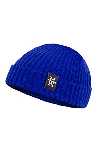 Manufaktur13 Heritage Docker Beanie - Dockermütze, Work Wear Dockercap, Fischermütze, Strickmütze, Vegan (M13) (Blue Boy) von Manufaktur13