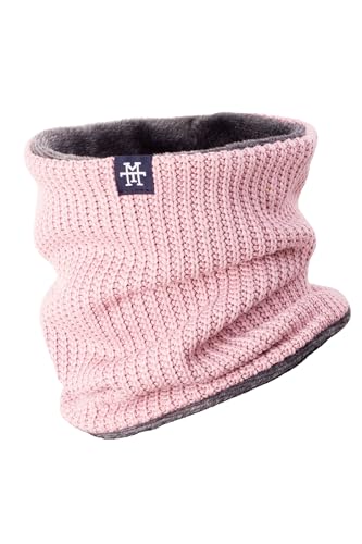 Manufaktur13 Knit Neckwarmer - Halstuch,Schlauchschal, Fleeceschal, Multifunktionsschal, Schal für Damen und Herren, Winddicht, Outdoor (Rose) von Manufaktur13