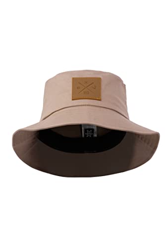 Manufaktur13 M13 Bucket Hat - Fischerhut, Anglerhut, Sonnenhut, Session Hat, Schlapphut, 100% Vegan (Sand) von Manufaktur13