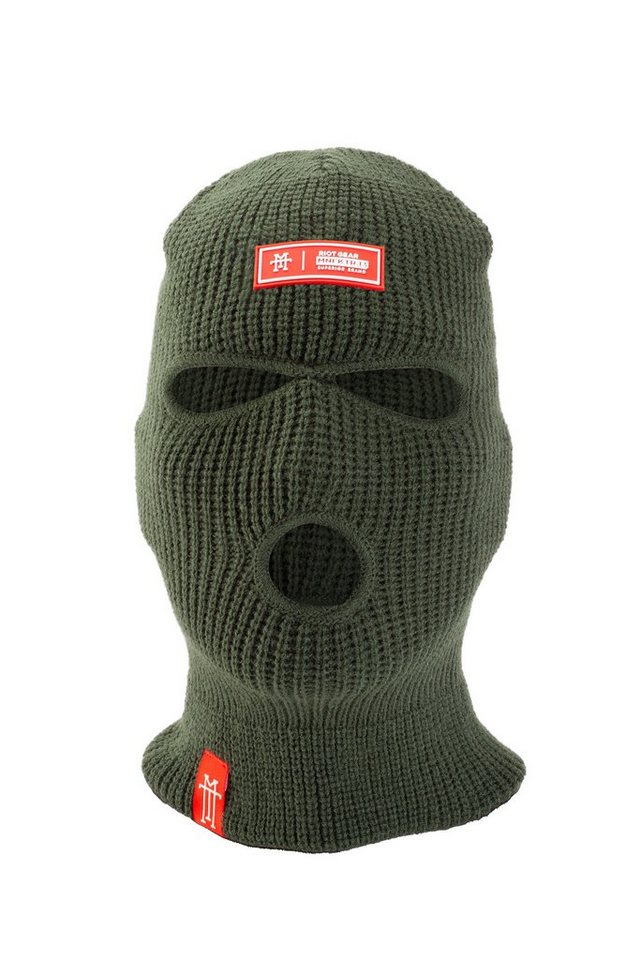 Manufaktur13 Sturmhaube Balaclava - Sturmhaube, 3-Loch Skimaske in versch. Farben gestrickt von Manufaktur13