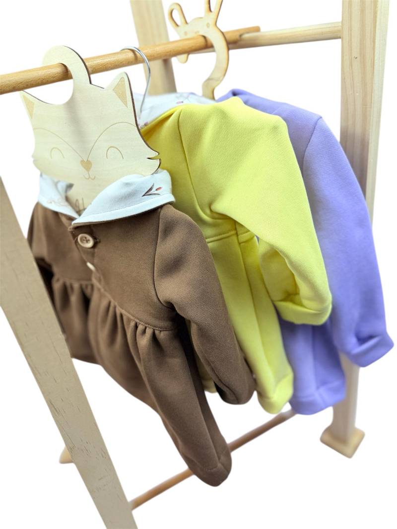Beispieljacke Mädchen - Handmade Sweatjacke Sofort Verfügbar Übergangsjacke Reduziert Einzelstück Mit 25% Rabatt Gr. 68-122 von ManufakturHannaBell