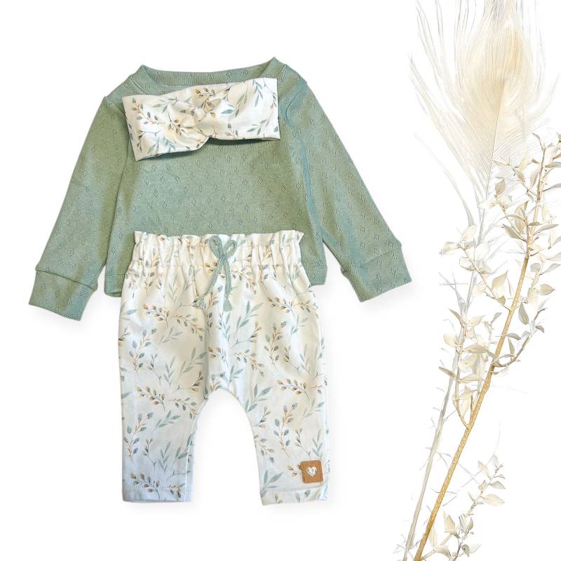 Baby Set Für Neugeborene - Newborn Outfit Gr. 50-62cm von ManufakturHerzstueck