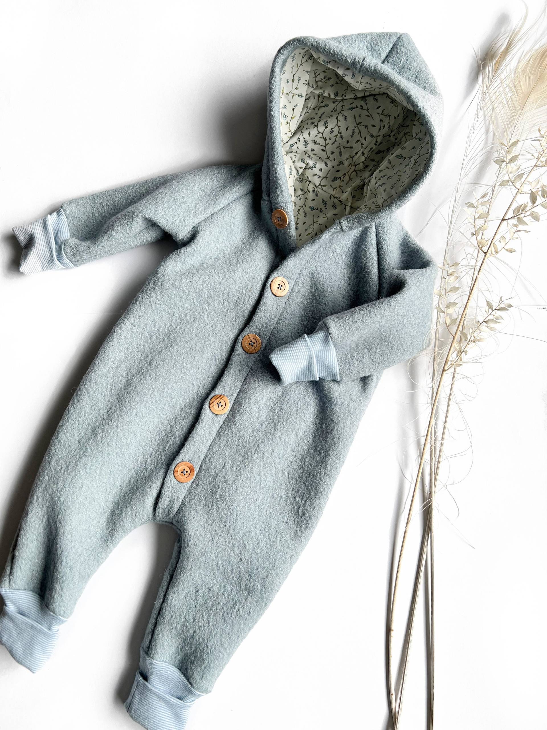 Wollwalk Overall/ Walk Anzug/Baby Overall Verschiedene Stoffe/Größen von ManufakturHerzstueck