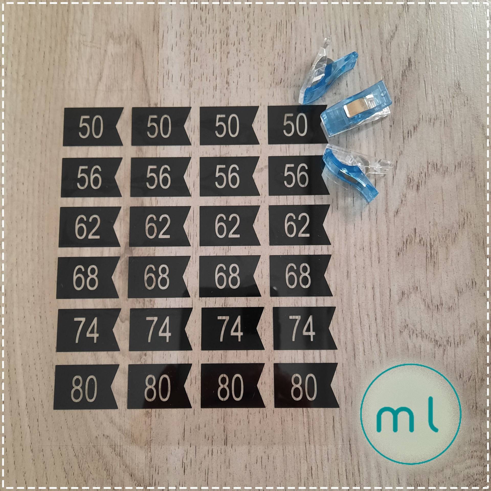 25 Größenetiketten Zum Aufbügeln | Wimpel Größenlabel Plott 25 Größenetiketten Zum Aufbügeln | Wimpel Größenlabel Plott von ManufakturLittlefee