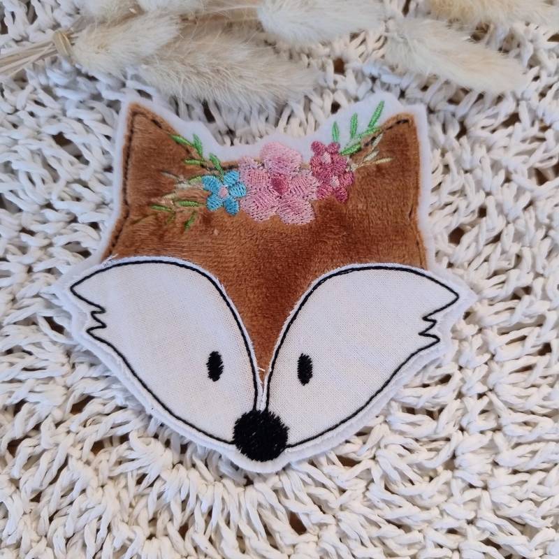 Applikation Fuchs | Boho Aufnäher Schultüte von ManufakturLittlefee