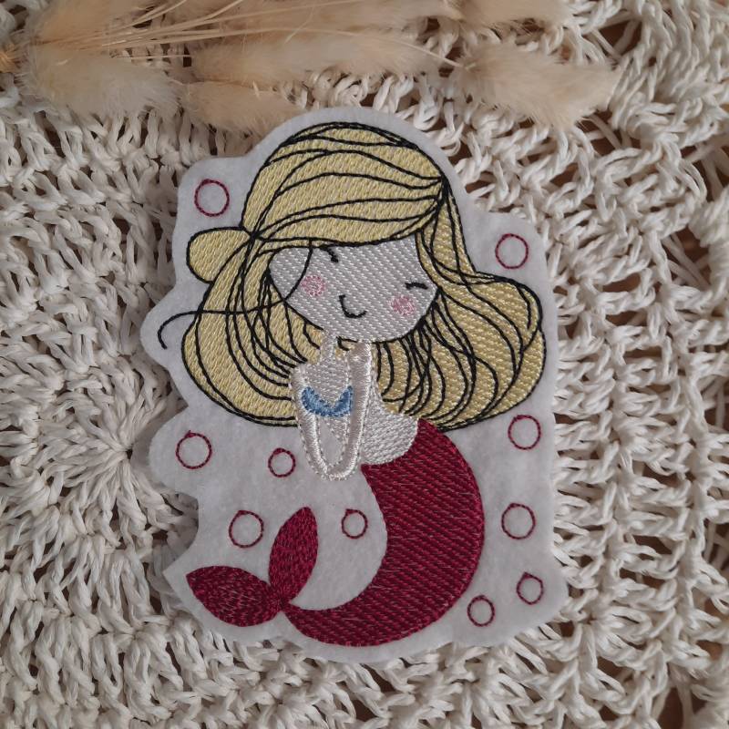 Applikation Meerjungfrau | Aufnäher Mermaid Nixe in Vielen Farben Applikation Meerjungfrau | Aufnäher Mermaid Nixe in Vielen Farben von ManufakturLittlefee