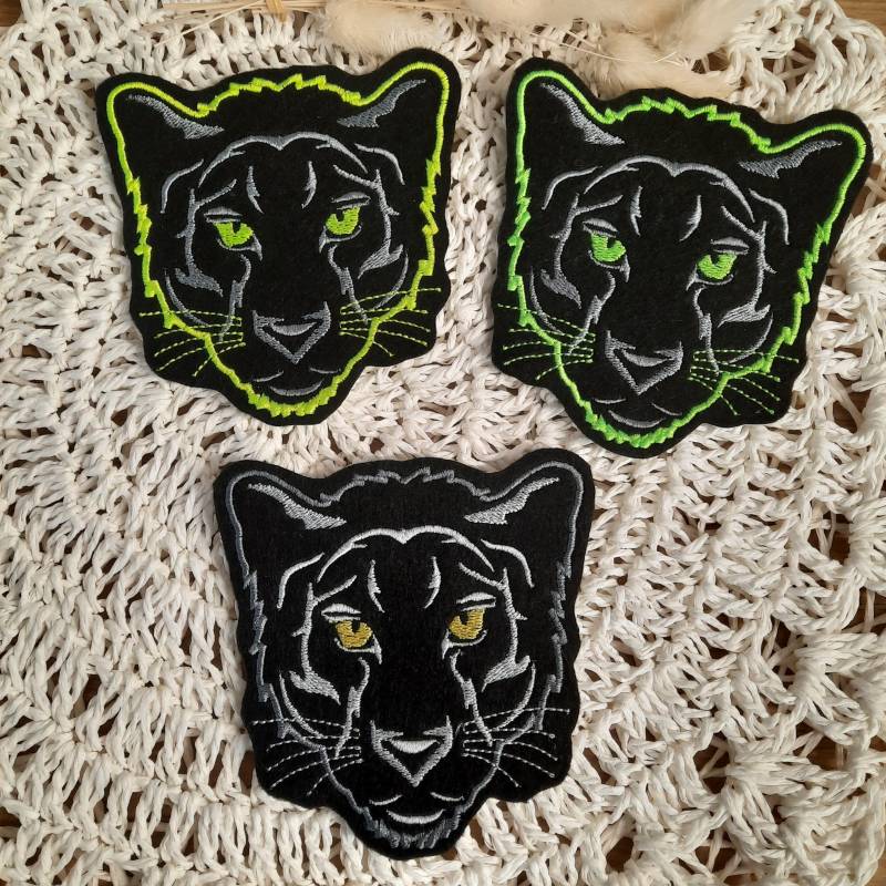 Applikation Panther | Schultüte Black Einschulung Applikation Panther | Schultüte Black Einschulung von ManufakturLittlefee