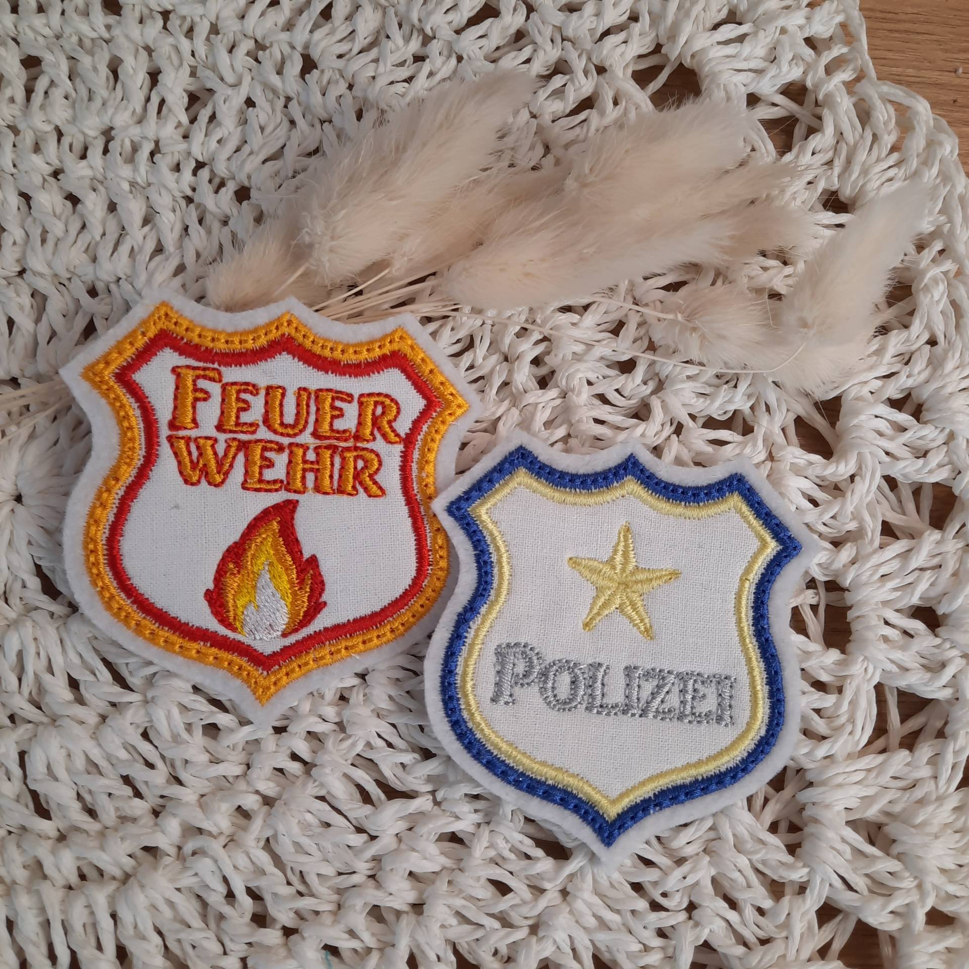 Applikation Polizei| Abzeichen Polizei | Feuerwehr Applikation Polizei| Abzeichen Polizei | Feuerwehr von ManufakturLittlefee