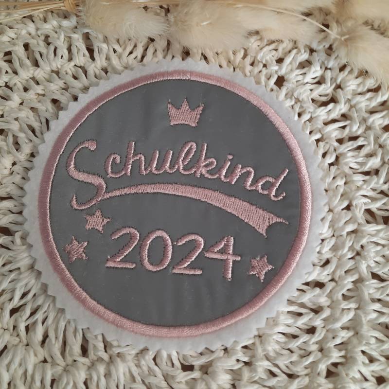 Applikation Reflektor| Aufnäher Schulkind 2025 Schultüte Applikation Reflektor| Aufnäher Schulkind 2025 Schultüte von ManufakturLittlefee