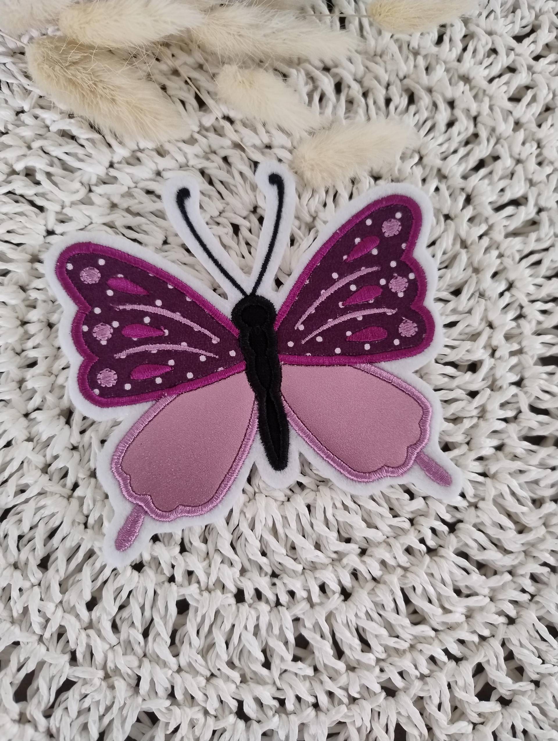 Applikation Schmetterling| Zarter Glitzer Flügel | Aufnäher Schmetterling Applikation Schmetterling| Zarter Glitzer Flügel | Aufnäher Schmetterling von ManufakturLittlefee