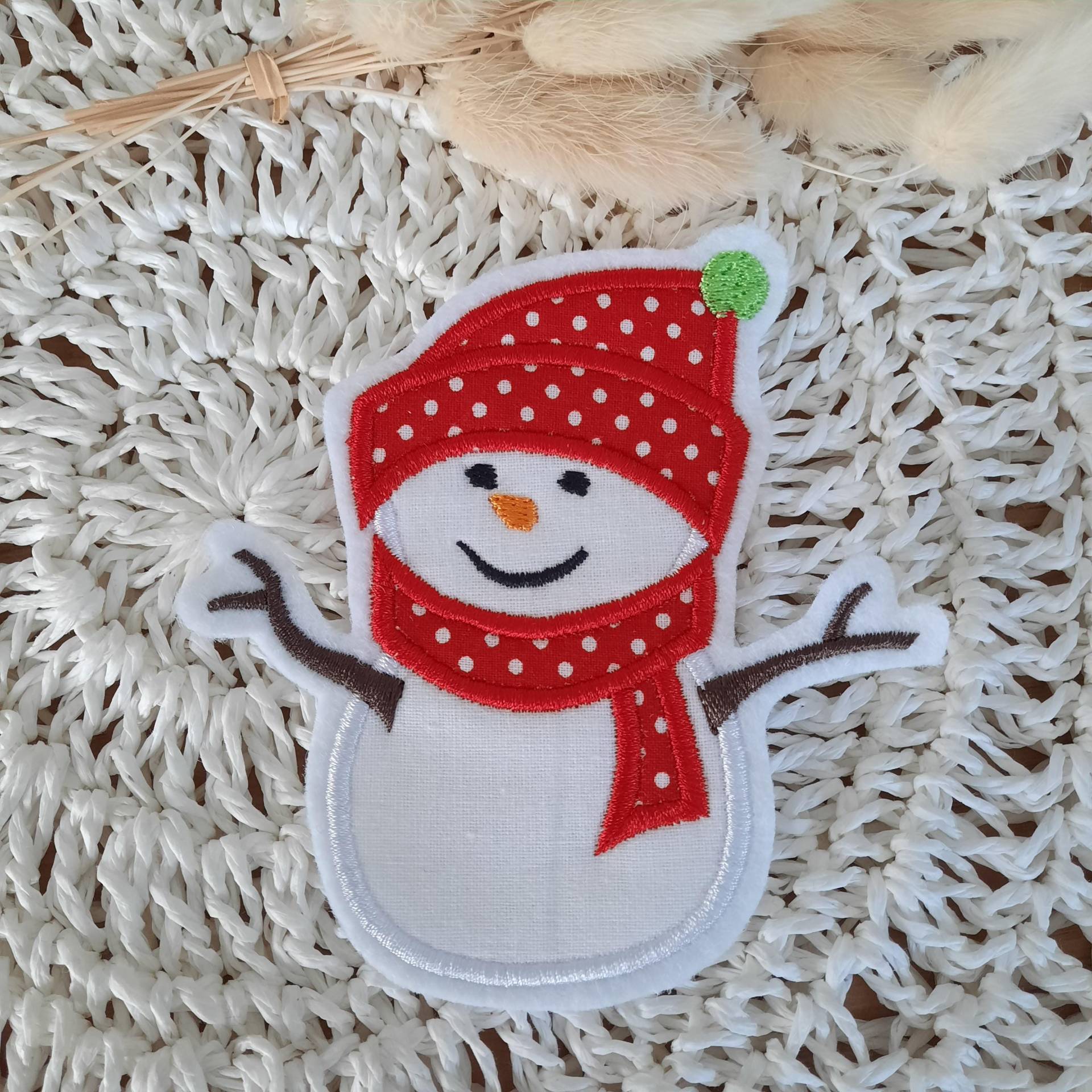 Applikation Schneemann| Aufnäher Adventskalender Deko Nikolaus Nikolausstiefel Applikation Schneemann| Aufnäher Adventskalender Deko Nikolaus Nikolausstiefel von ManufakturLittlefee