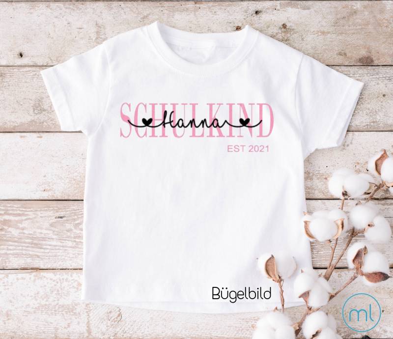 Bügelbild Schulkind Est| Aufbügler Schultüte | Plott Name Zur Einschulung| Personalisiert Bügelbild Schulkind Est| Aufbügler Schultüte | Plott Name Zur Einschulung| Personalisiert von ManufakturLittlefee