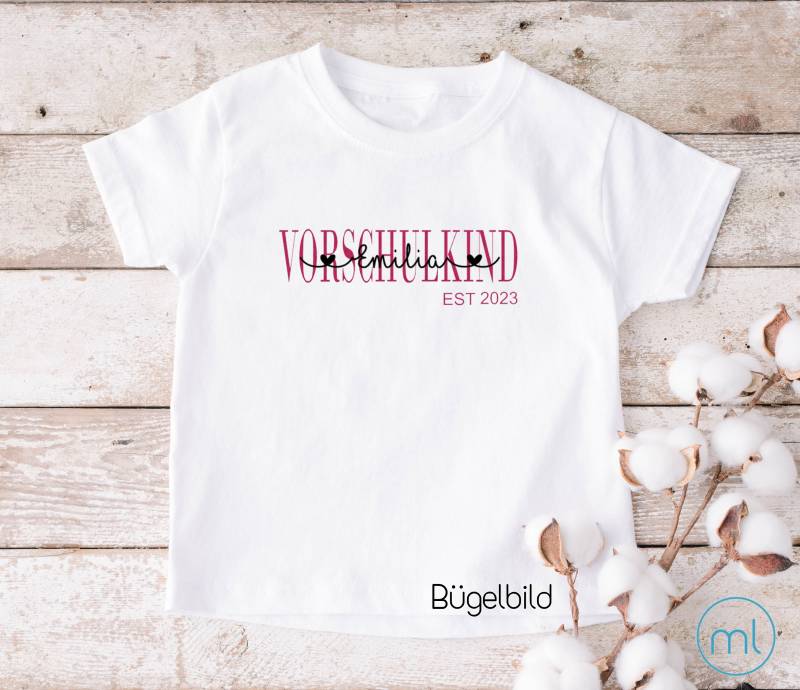 Bügelbild Vorschulkind | Aufbügler Plott Name Personalisiert Bügelbild Vorschulkind | Aufbügler Plott Name Personalisiert von ManufakturLittlefee