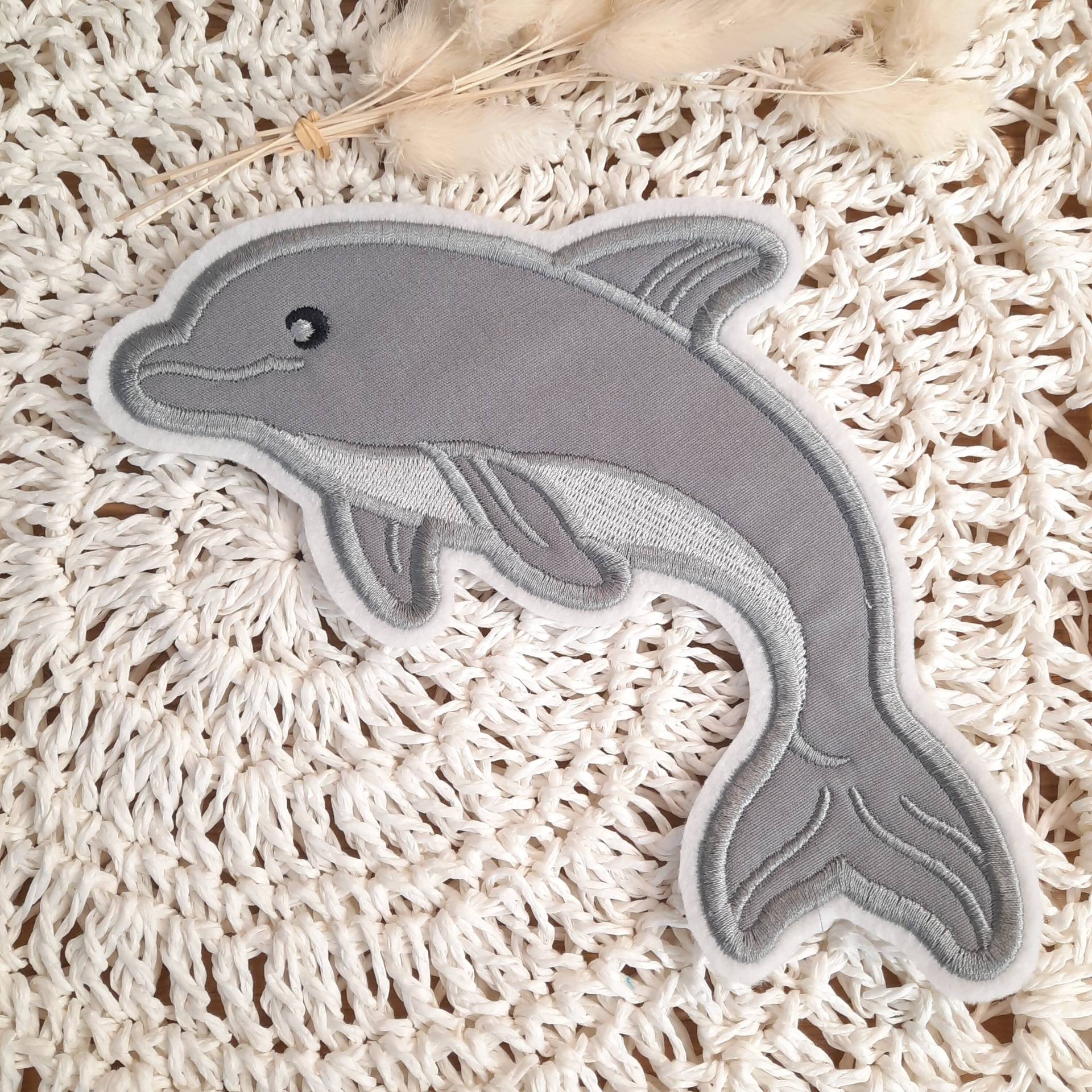 Große Delfin Applikation| Stickapplikation | Delfine Bügelbild Xxl Große Delfin Applikation| Stickapplikation | Delfine Bügelbild Xxl von ManufakturLittlefee