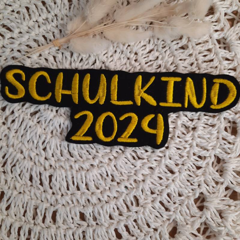 Schriftzug Schulkind | Namenszug 2025 Applikation Schultüte Aufnäher Einschulung| Schrift 1S Schriftzug Schulkind | Namenszug 2025 Applikation Schultüte Aufnäher Einschulung| Schrift 1S von ManufakturLittlefee