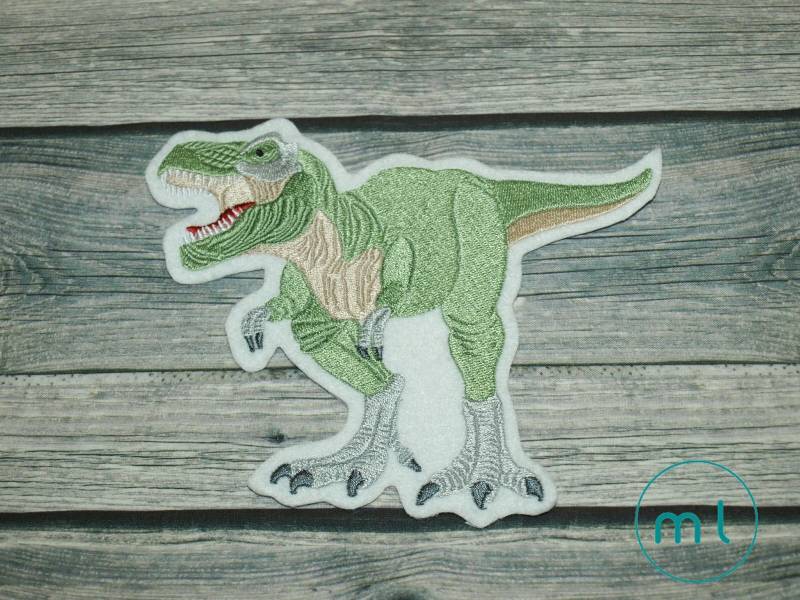 xxl Applikation T-Rex | Dinosaurier Tyrannnosaurus Bügelbild Einschulung Schultüte xxl Applikation T-Rex | Dinosaurier Tyrannnosaurus Bügelbild Einschulung Schultüte von ManufakturLittlefee