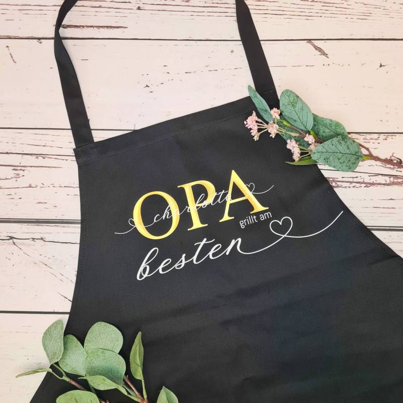 Personalisierte Schürze Opa | Papa Grillt Am Besten Personalisierte Schürze Opa | Papa Grillt Am Besten von ManufakturZauber