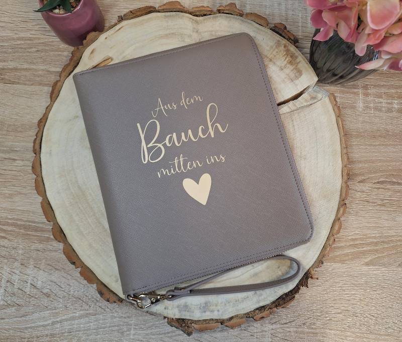 Mom Organizer I Mutterpass, Aus Dem Bauch Mitten Ins Herz , Werdende Mama , Organizer Für Die Familie |U-Heft , Familien Igeburtstag von ManufakturbySarah