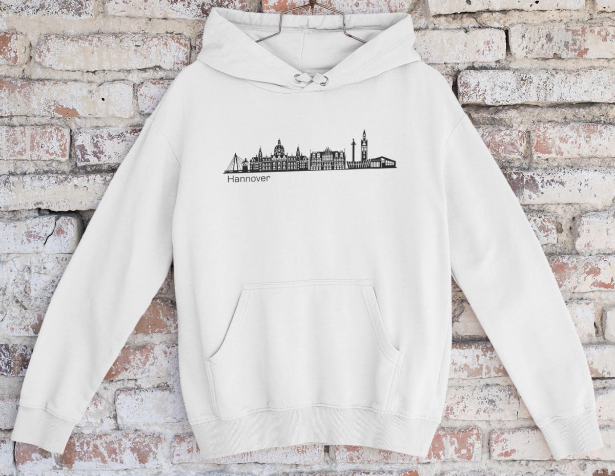 Hannover Skyline Hoodi von Manufakturwaren