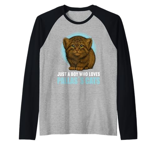 Herren Manule Pallas Katze Manul Raglan von Manule Pallas Katze Manul Tier Shop