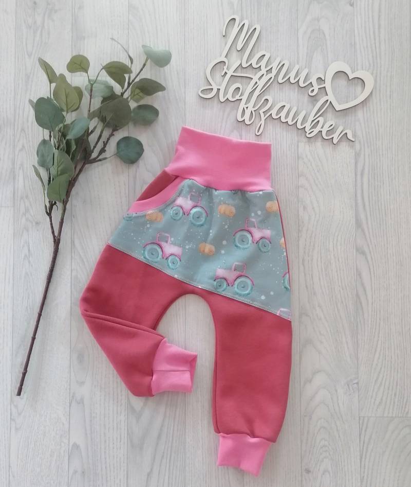 Pumphose Jogger Traktor Mädchen von ManusStoffzauber