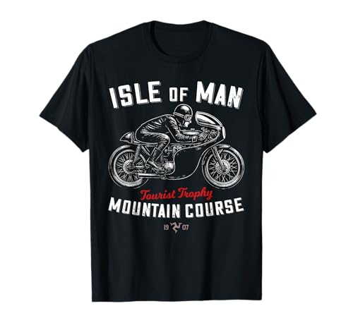 Retro Isle of Man TT Races Vintage Racing Motorrad Race T-Shirt Retro Isle of Man TT Races Vintage Racing Motorrad Race T-Shirt von Manx Motorcycle Races Retro Biker Birthday Fathers