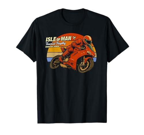 Retro Isle of Man TT Races Vintage Racing Motorrad Race T-Shirt Retro Isle of Man TT Races Vintage Racing Motorrad Race T-Shirt von Manx Motorcycle Races Retro Biker Birthday Fathers