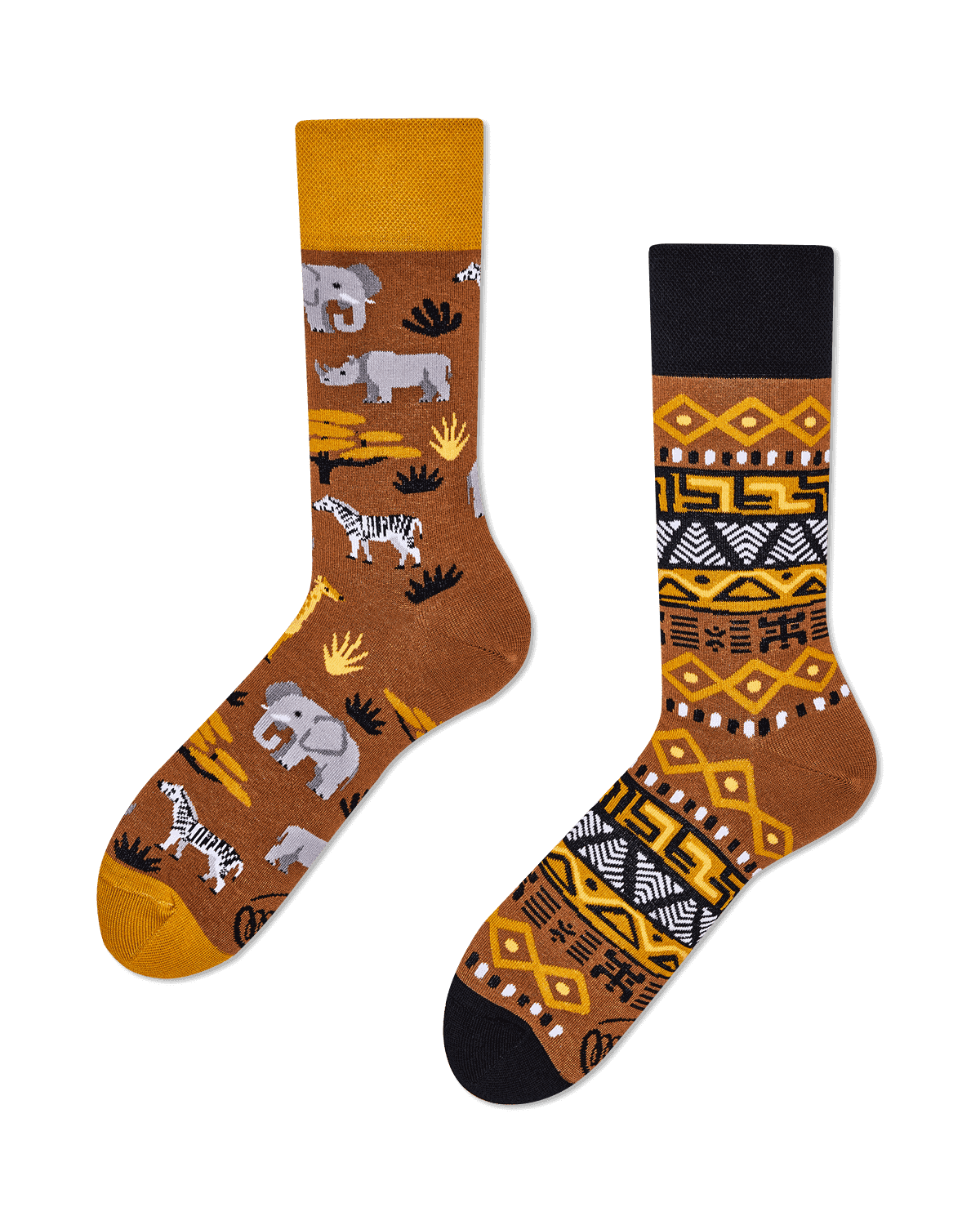 Elefanten Socken - Safari Trip von Many Mornings