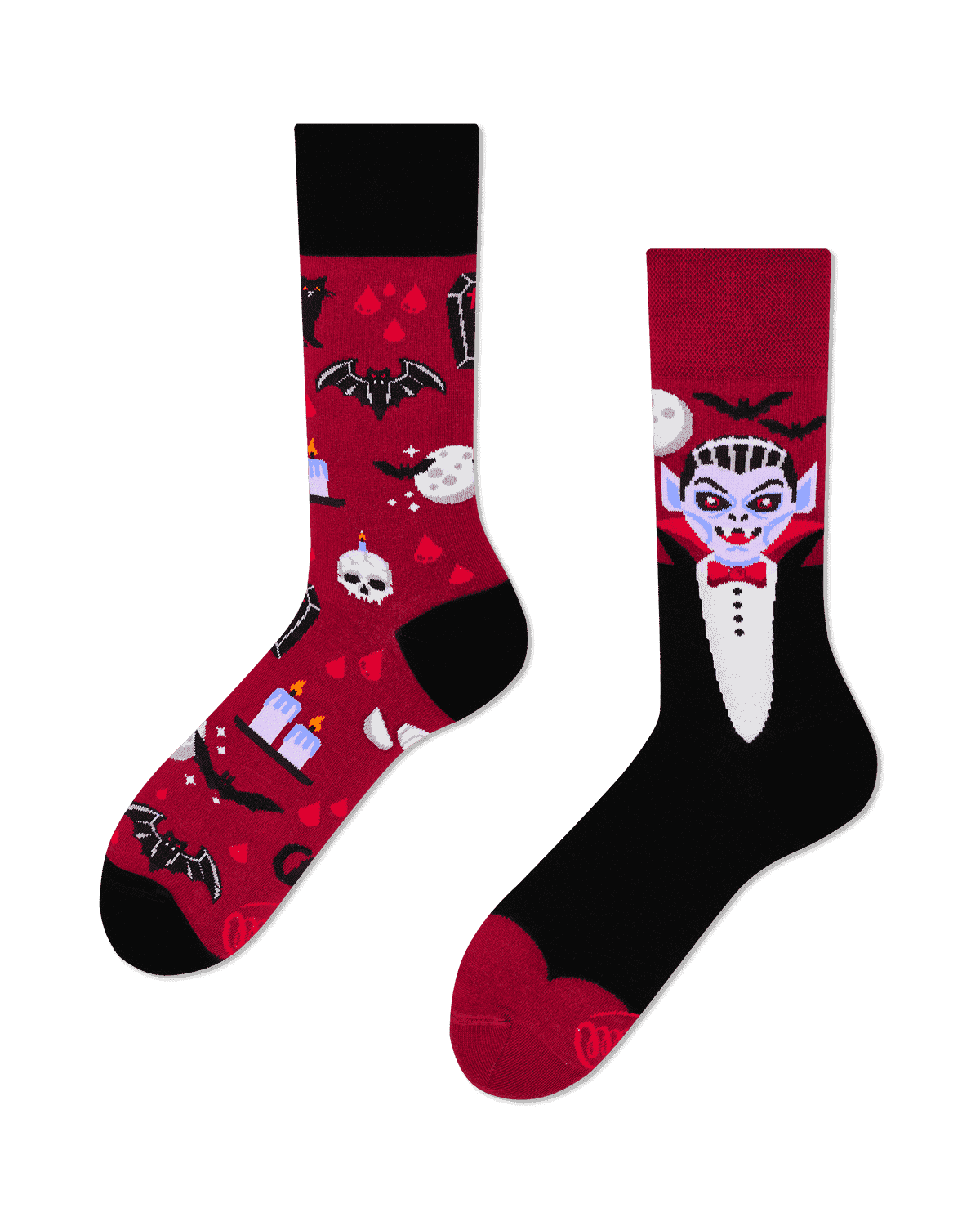 Halloween Socken - Bloody Dracula von Many Mornings