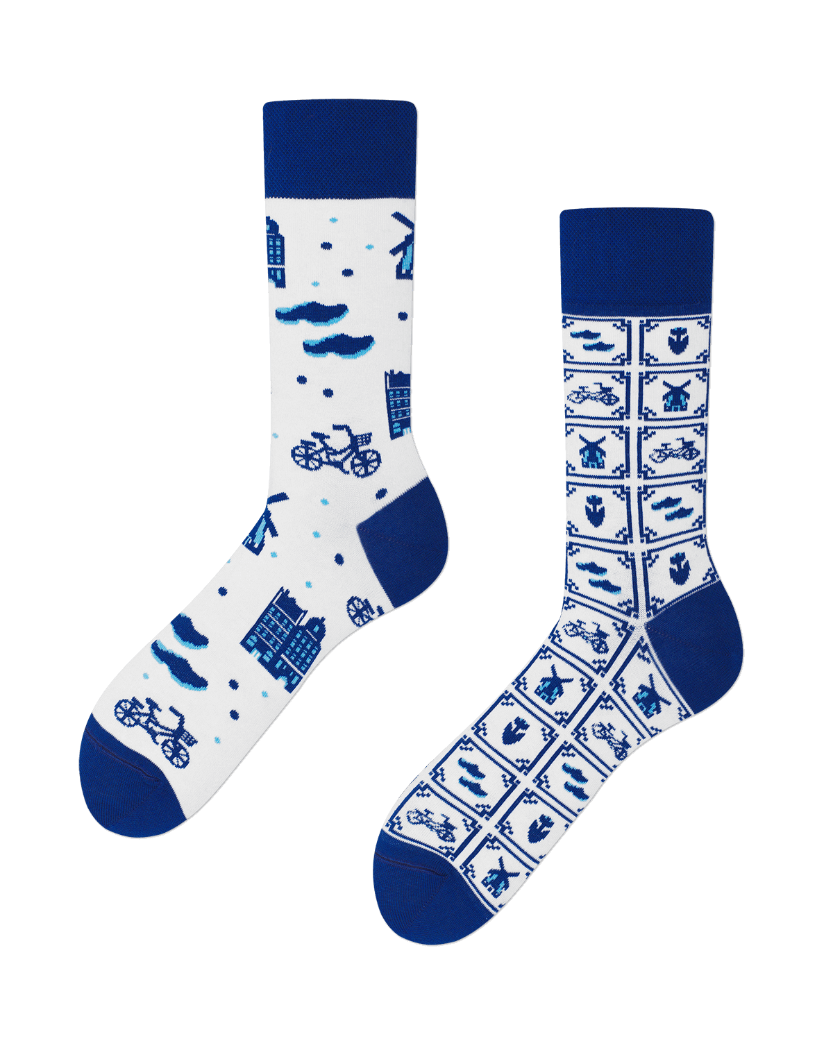 Holländische Socken - Dutch Blue von Many Mornings