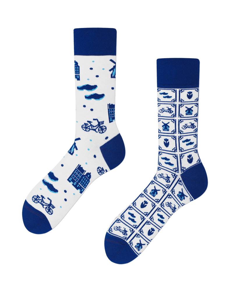 Holländische Socken - Dutch Blue von Many Mornings