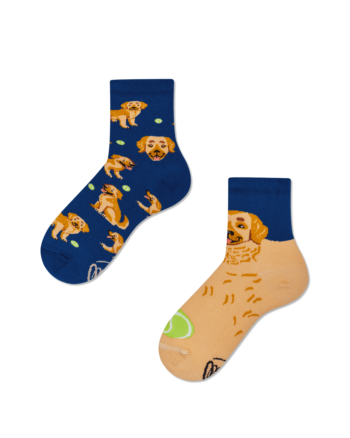 Labrador Kindersocken - Golden Boy Kids von Many Mornings